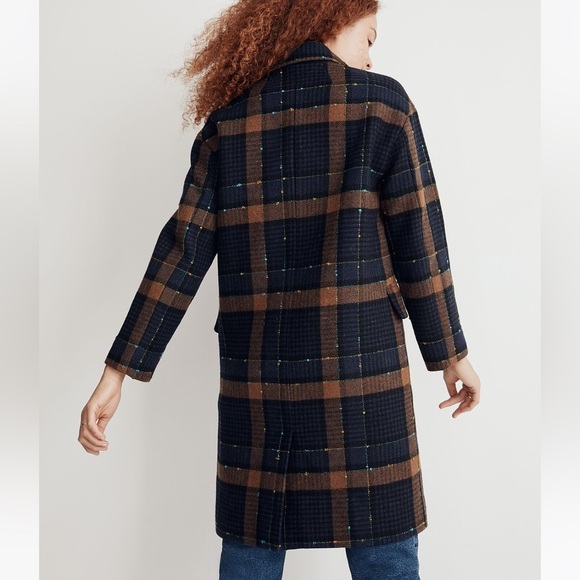 NWT Madewell Elmcourt Coat in Insuluxe Fabric - Size Large - Picture 4 of 9